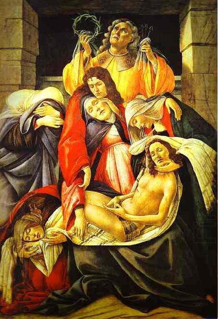 Lamentation over Dead Christ, Sandro Botticelli